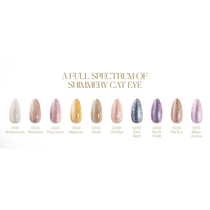 Apres - Astral Gel Couleur Set 10pcs - Shimmery (#CE01 - #CE10)