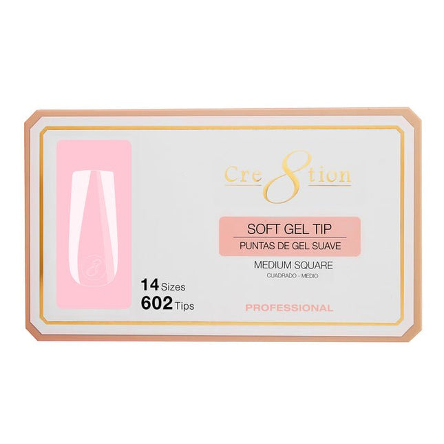 Cre8tion - Soft Gel X Tips Box - Square (S, M, L)