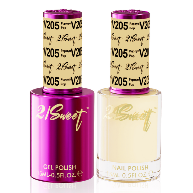 21Sweet - Gel & Lacquer Duo (#201 - #290) - NEW 2024