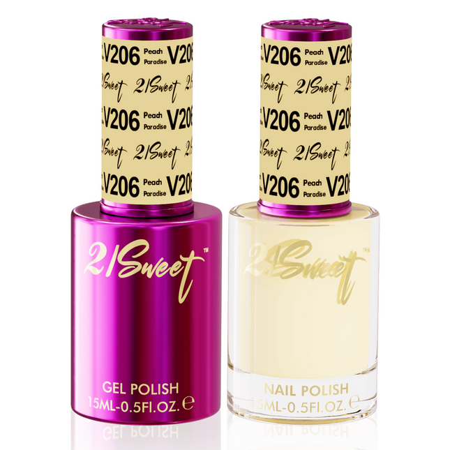 21Sweet - Gel & Lacquer Duo (#201 - #290) - NEW 2024