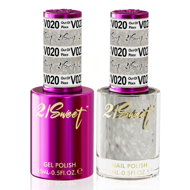 21Sweet - Gel & Lacquer Duo (#01 - #100) - NEW 2024