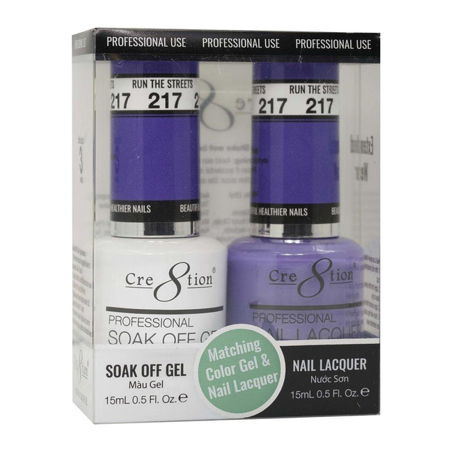 Cre8tion - Gel & Lacquer Solid Duo (#217 - #288)