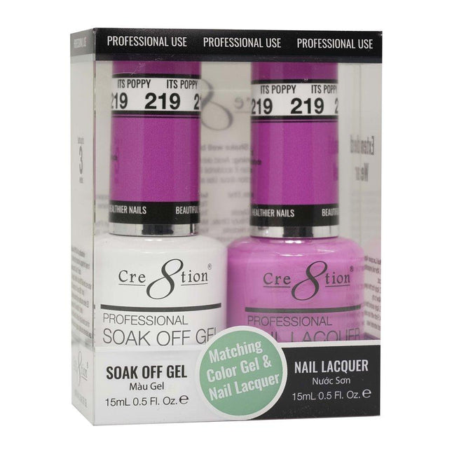 Cre8tion - Gel & Lacquer Solid Duo (#217 - #288)