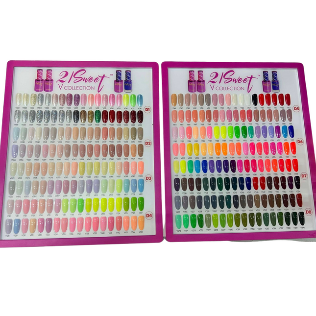21Sweet - Gel & Lacquer Duo (#201 - #290) - NEW 2024