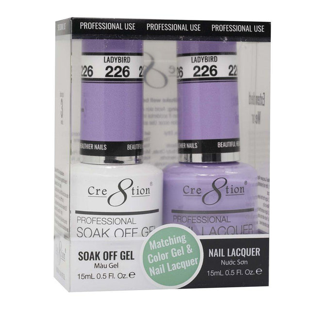Cre8tion - Gel & Lacquer Solid Duo (#217 - #288)