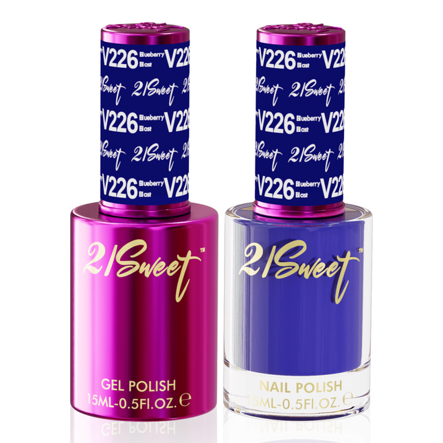 21Sweet - Gel & Lacquer Duo (#201 - #290) - NEW 2024
