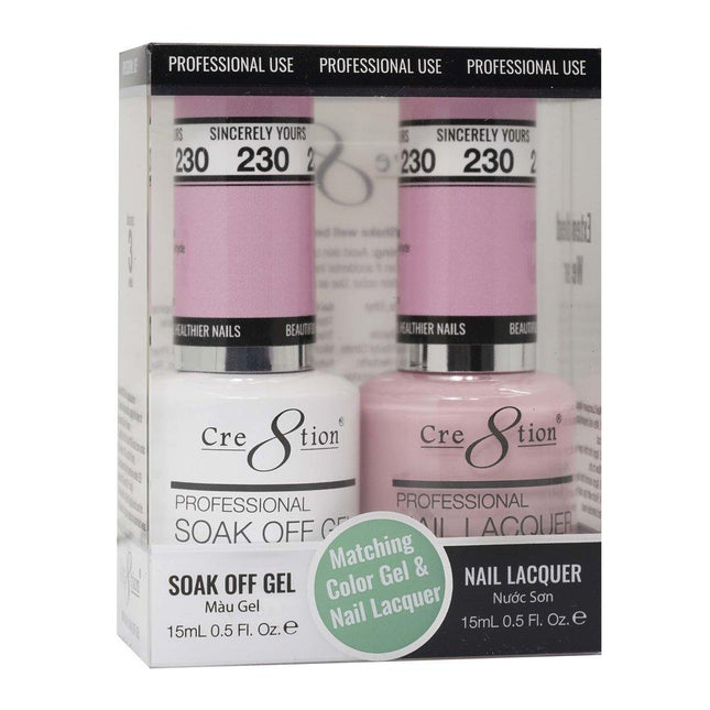 Cre8tion - Gel & Lacquer Solid Duo (#217 - #288)
