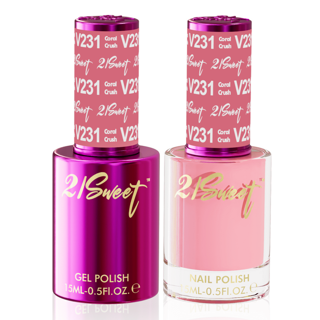 21Sweet - Gel & Lacquer Duo (#201 - #290) - NEW 2024