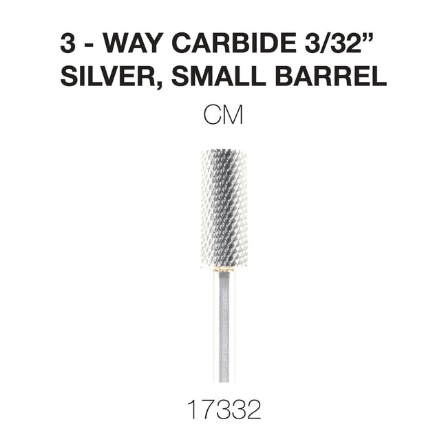 Cre8tion - Carbide Silver - Small & Large 3/32 - 3Way