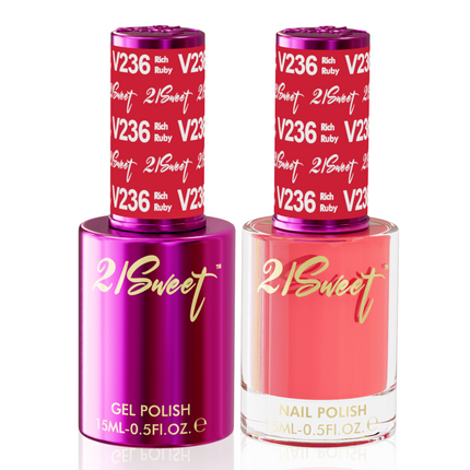 21Sweet - Gel & Lacquer Duo (#201 - #290) - NEW 2024