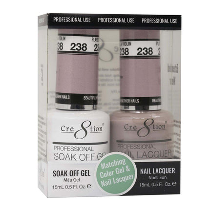 Cre8tion - Gel & Lacquer Solid Duo (#217 - #288)