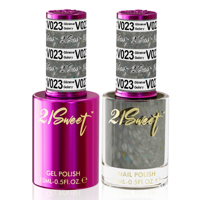 21Sweet - Gel & Lacquer Duo (#01 - #100) - NEW 2024