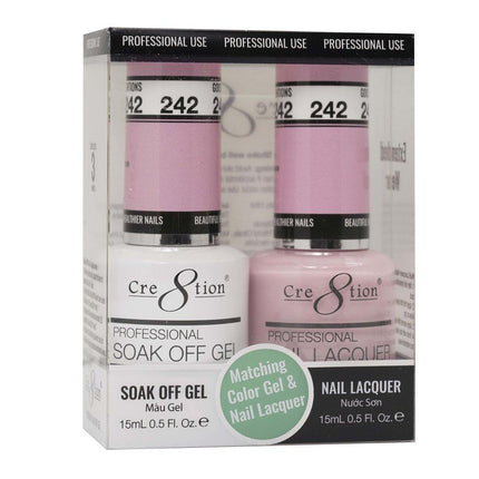 Cre8tion - Gel & Lacquer Solid Duo (#217 - #288)