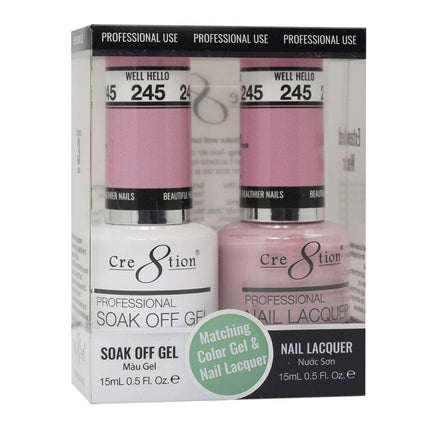 Cre8tion - Gel & Lacquer Solid Duo (#217 - #288)