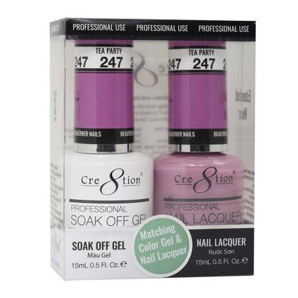 Cre8tion - Gel & Lacquer Solid Duo (#217 - #288)