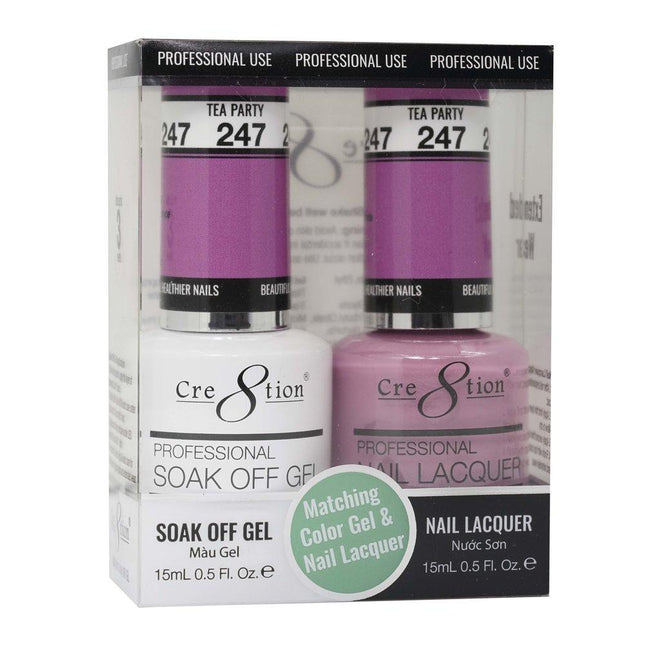Cre8tion - Gel & Lacquer Solid Duo (#217 - #288)