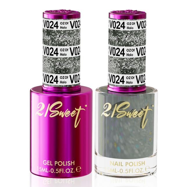 21Sweet - Gel & Lacquer Duo (#01 - #100) - NEW 2024