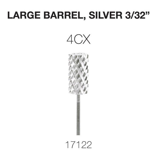 Cre8tion - Carbide Silver - Small & Large - 3/32 - Original