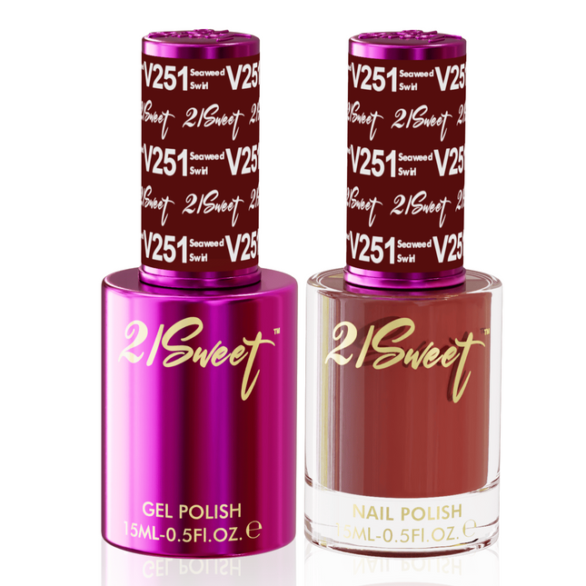 21Sweet - Gel & Lacquer Duo (#201 - #290) - NEW 2024
