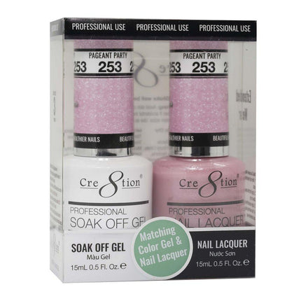Cre8tion - Gel & Lacquer Solid Duo (#217 - #288)