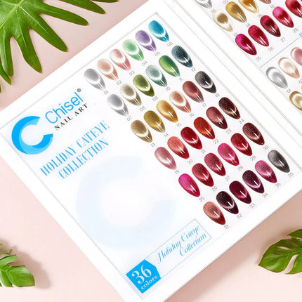 Chisel Holiday Cat Eye 36 Colors -  Free sample + Magnet