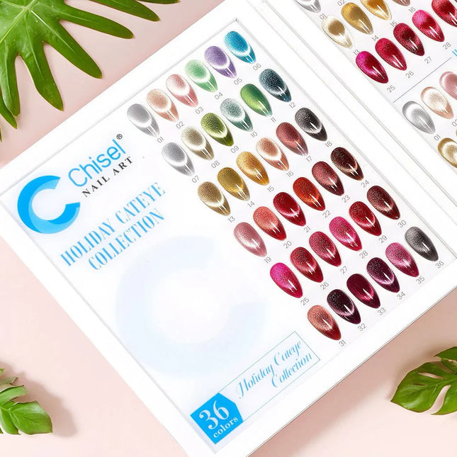 Chisel Holiday Cat Eye 36 Colors -  Free sample + Magnet