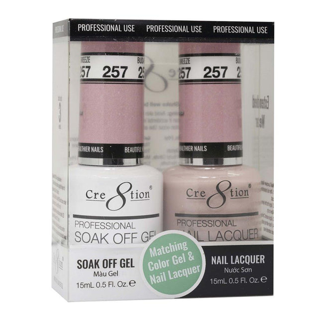 Cre8tion - Gel & Lacquer Solid Duo (#217 - #288)