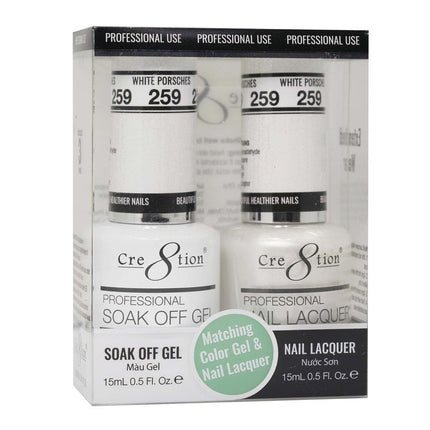 Cre8tion - Gel & Lacquer Solid Duo (#217 - #288)