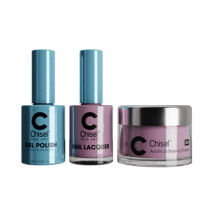 Chisel - Gel & Lacquer & Dip Trio Solid (#01 - #100) - NEW 2024
