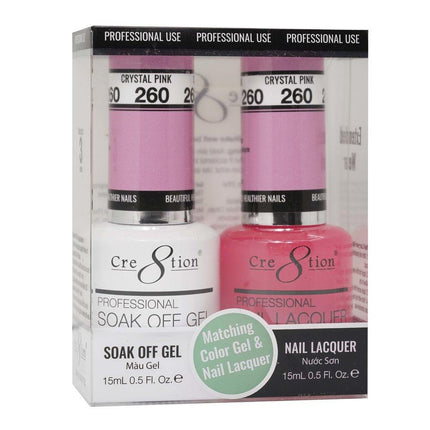 Cre8tion - Gel & Lacquer Solid Duo (#217 - #288)