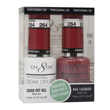 Cre8tion - Gel & Lacquer Solid Duo (#217 - #288)
