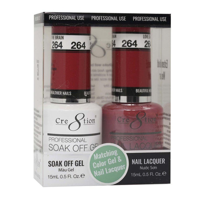 Cre8tion - Gel & Lacquer Solid Duo (#217 - #288)
