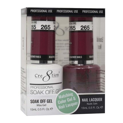 Cre8tion - Gel & Lacquer Solid Duo (#217 - #288)