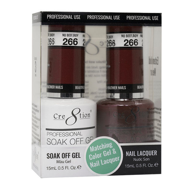 Cre8tion - Gel & Lacquer Solid Duo (#217 - #288)