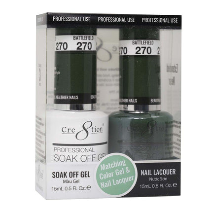 Cre8tion - Gel & Lacquer Solid Duo (#217 - #288)