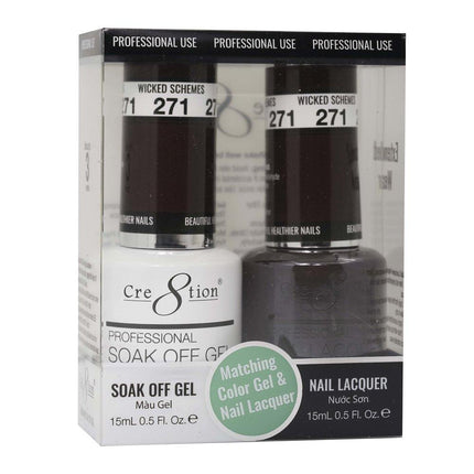 Cre8tion - Gel & Lacquer Solid Duo (#217 - #288)