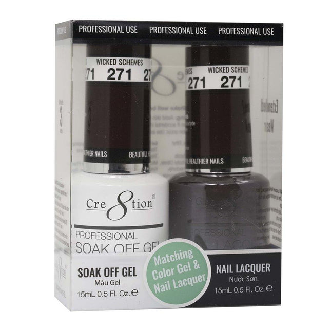 Cre8tion - Gel & Lacquer Solid Duo (#217 - #288)