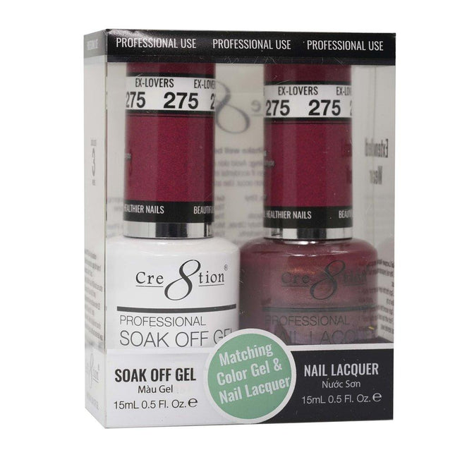 Cre8tion - Gel & Lacquer Solid Duo (#217 - #288)