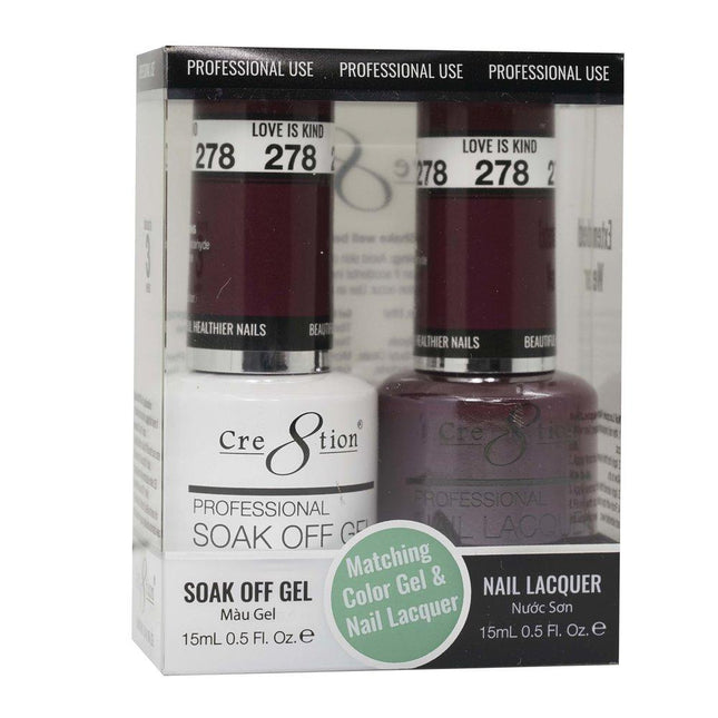 Cre8tion - Gel & Lacquer Solid Duo (#217 - #288)