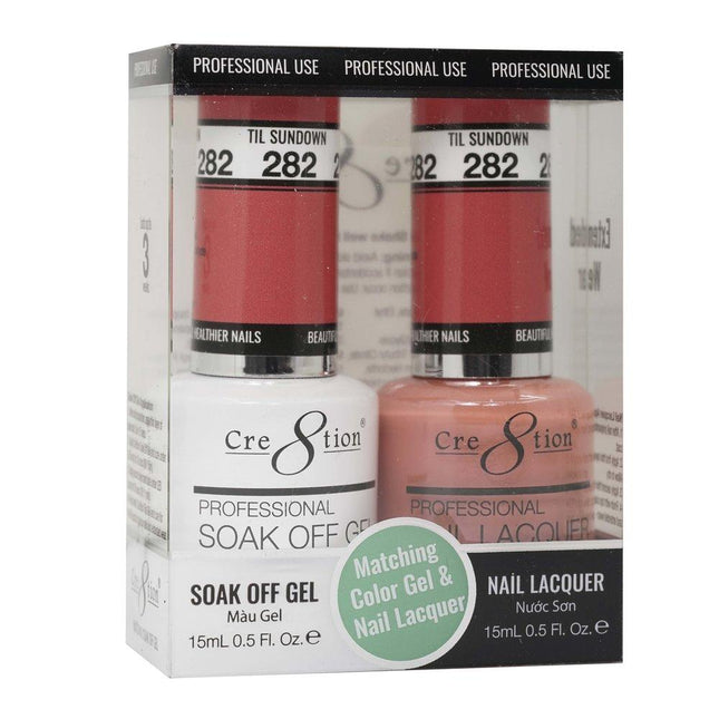 Cre8tion - Gel & Lacquer Solid Duo (#217 - #288)