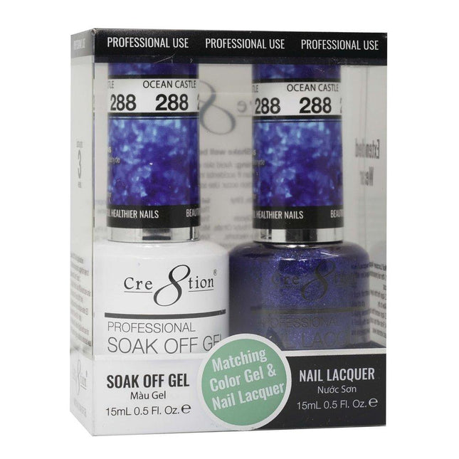 Cre8tion - Gel & Lacquer Solid Duo (#217 - #288)