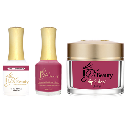 IGel - Gel & Lacquer & Dip Trio (#DD160 - #DD247)