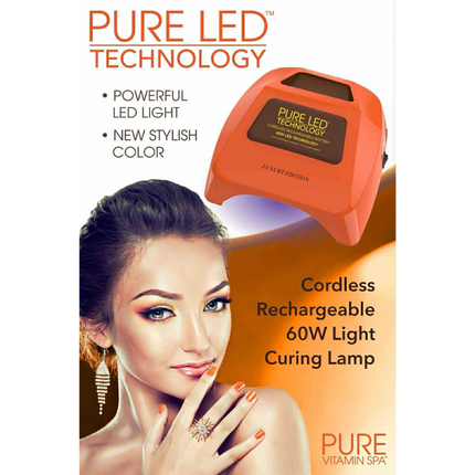 Gel II - Volcano Luxury LED UV Lamp 60W (Orange) - NEW 2025