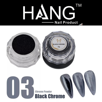 Hang New Collection Chrome Effects 12 Color - Leading Fashion w/ Color Display #01 - #12
