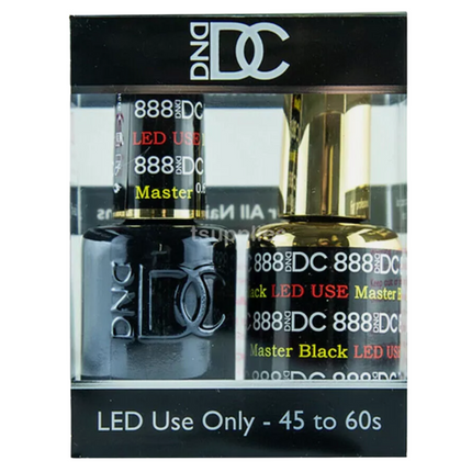 DND - DC Gel Duo - #888 Master Black (15ml)