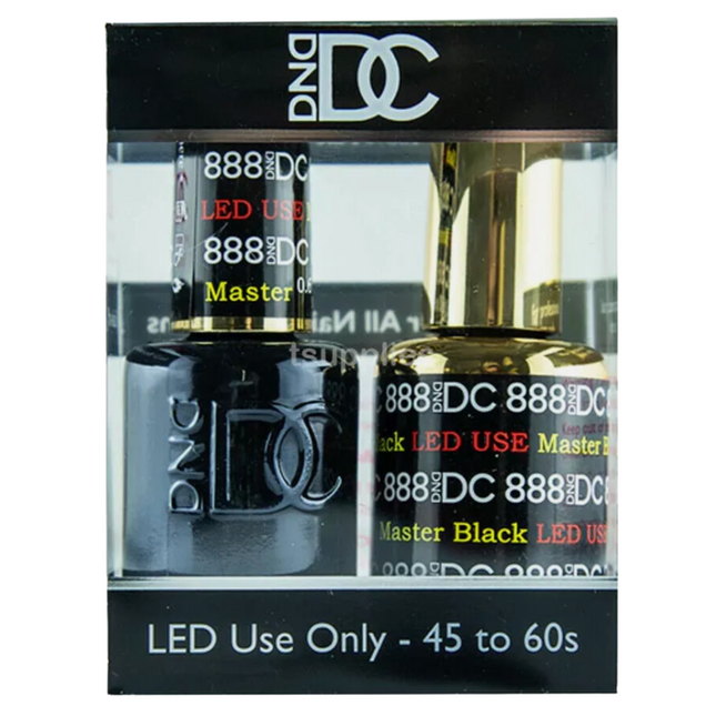 DND - DC Gel Duo - #888 Master Black (15ml)