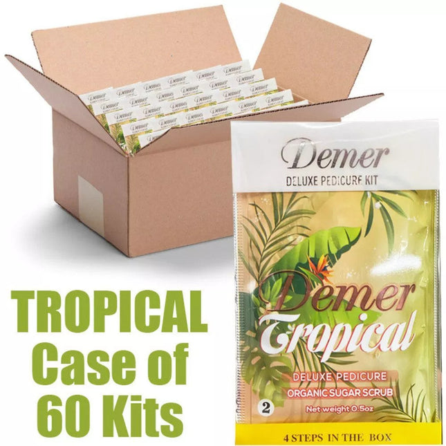 Demer - Pedicure Deluxe 4in1 (Case 60 Boxes) - Tropical