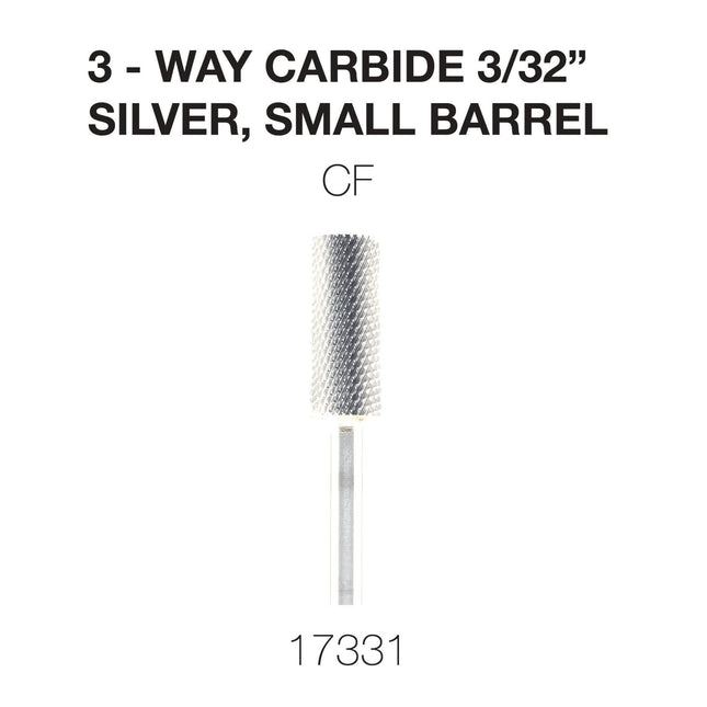 Cre8tion - Carbide Silver - Small & Large 3/32 - 3Way