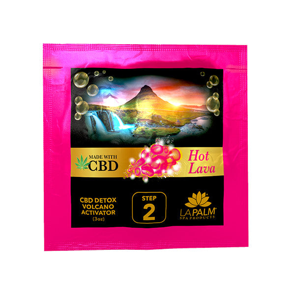 Volcano - Pedicure Deluxe 5in1 (Case 36 Boxes) - Hot Lava