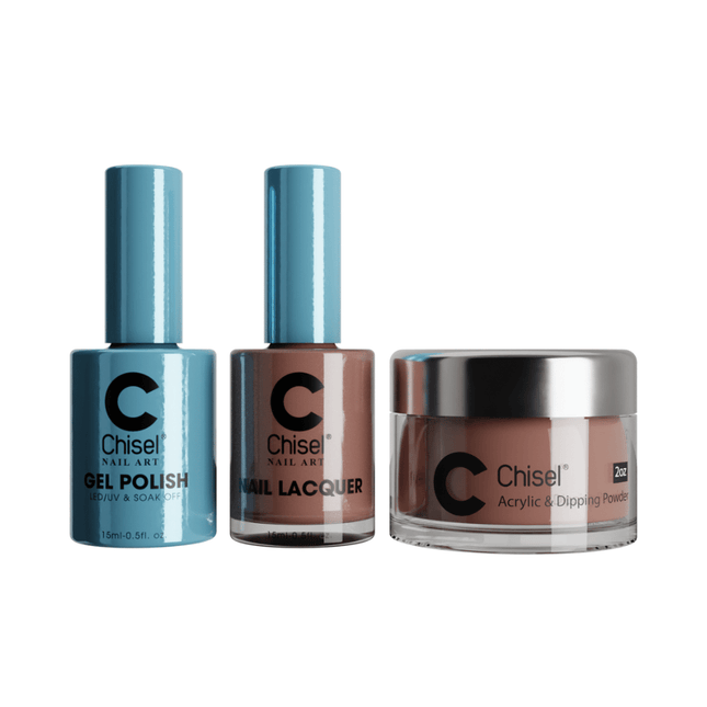 Chisel - Gel & Lacquer & Dip Trio Solid (#01 - #100) - NEW 2024